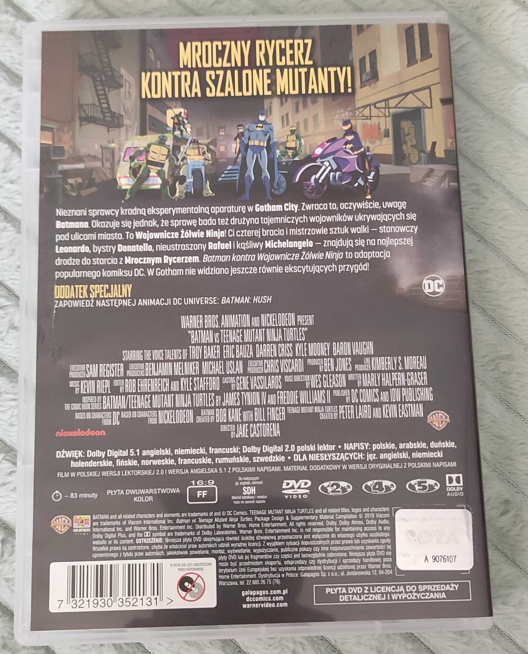 Batman kontra wojownicze żółwie ninja