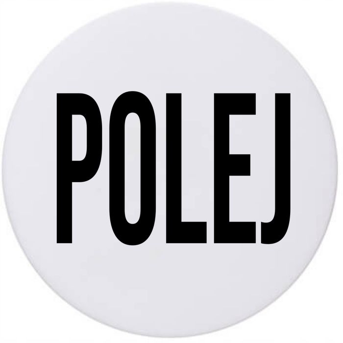 Podkładki ceramiczne pod Kubek x4 Kolorowa Śmieszny Napis POLEJ