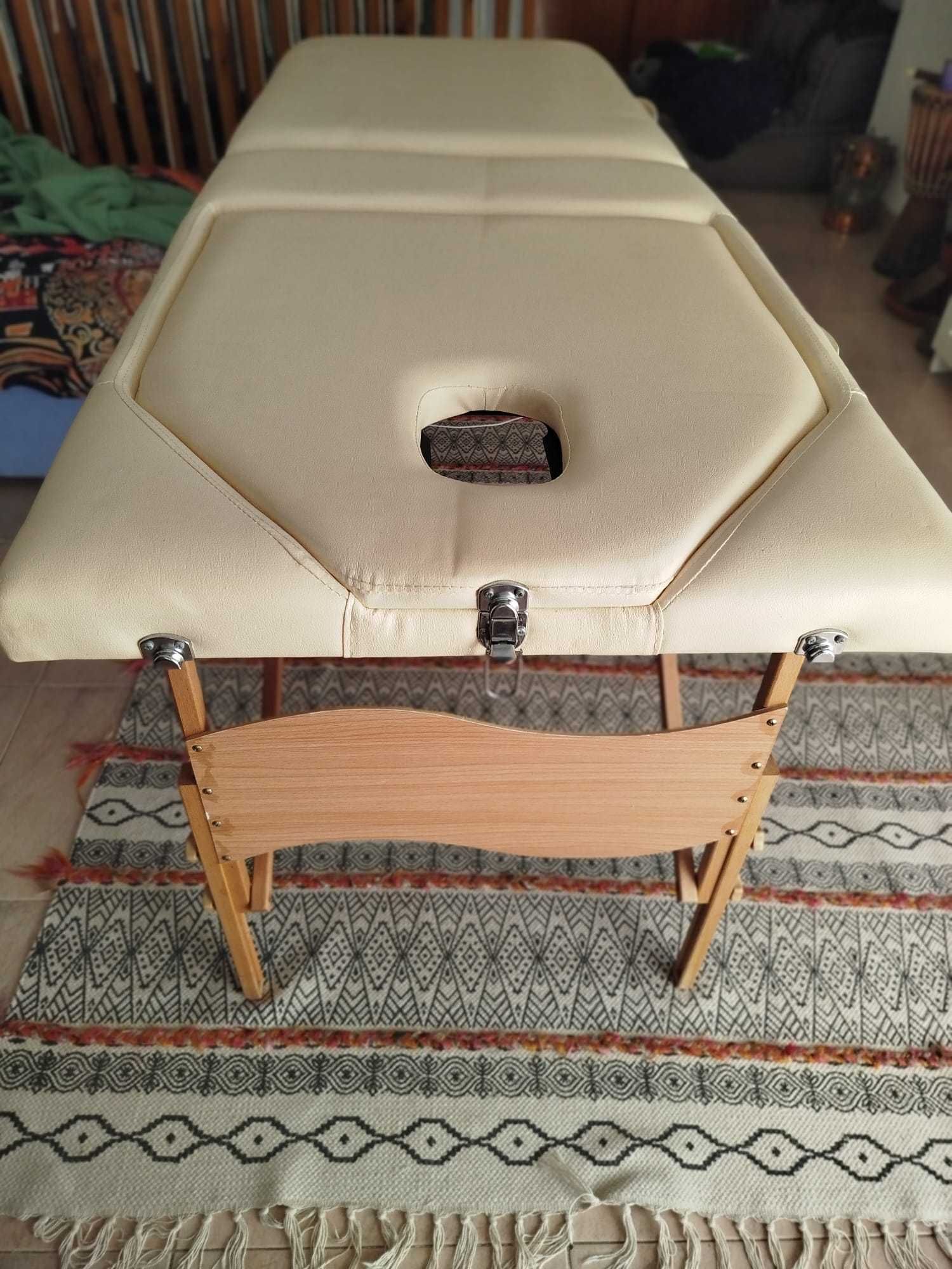 Cama portátil massagem