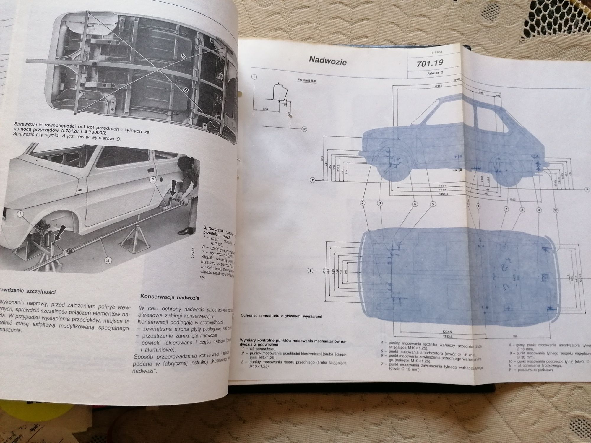 Instrukcja napraw, Polski FIAT 126p