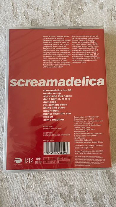 Cd + DVD - Primal Scream - Screamadelica