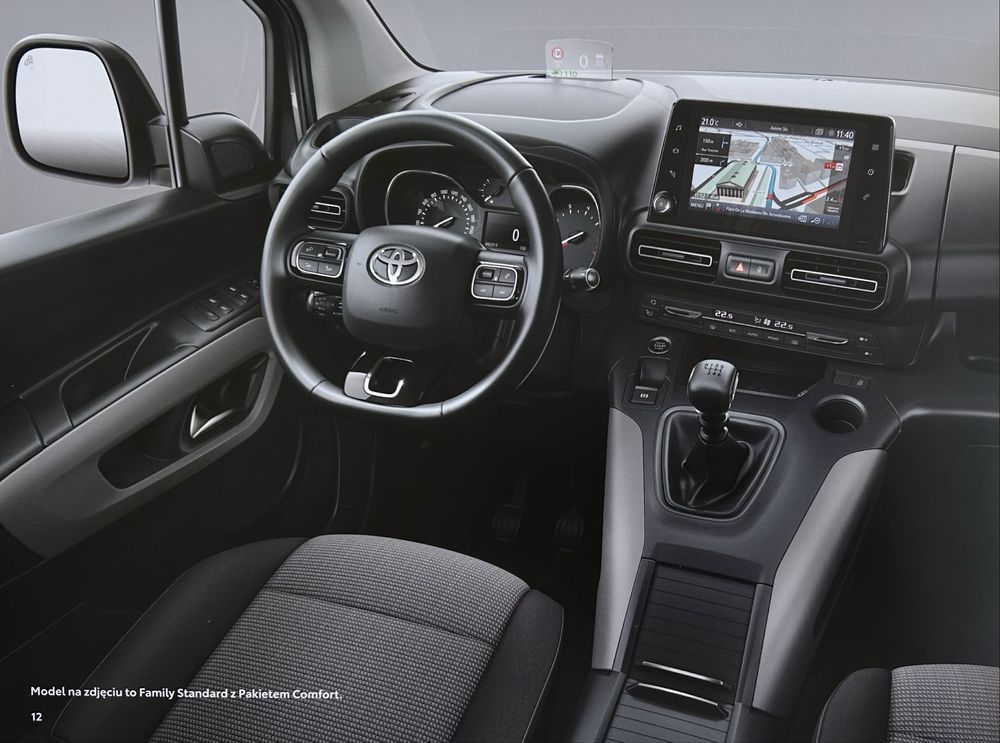Toyota Proace City Verso Prospekt Katalog Język Polski