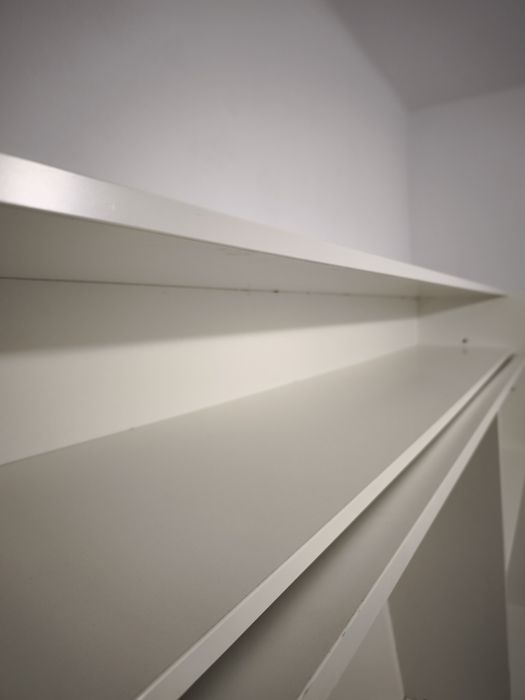 Półkotapczan łóżko składane białe na materac 140cm