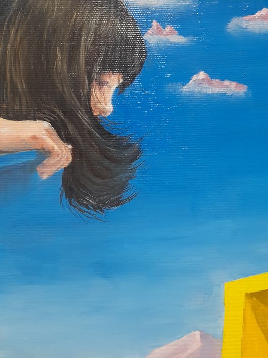 Картина олією, полотно