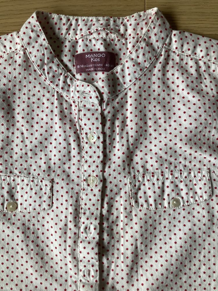 Koszula bluzka elegancka Mango Kids r.140 !!