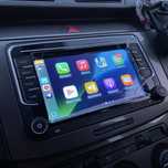 Ліцензійна Магнітола з CarPlay та Android Auto для VW/Skoda/Seat