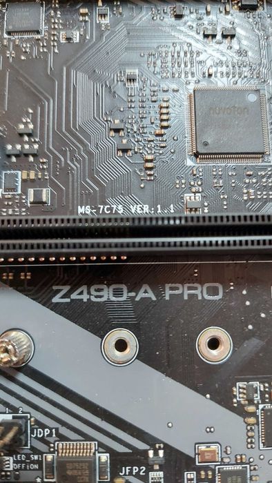 Материнська плата MSI Z490-A Pro (s1200, Intel Z490, PCI-Ex16)