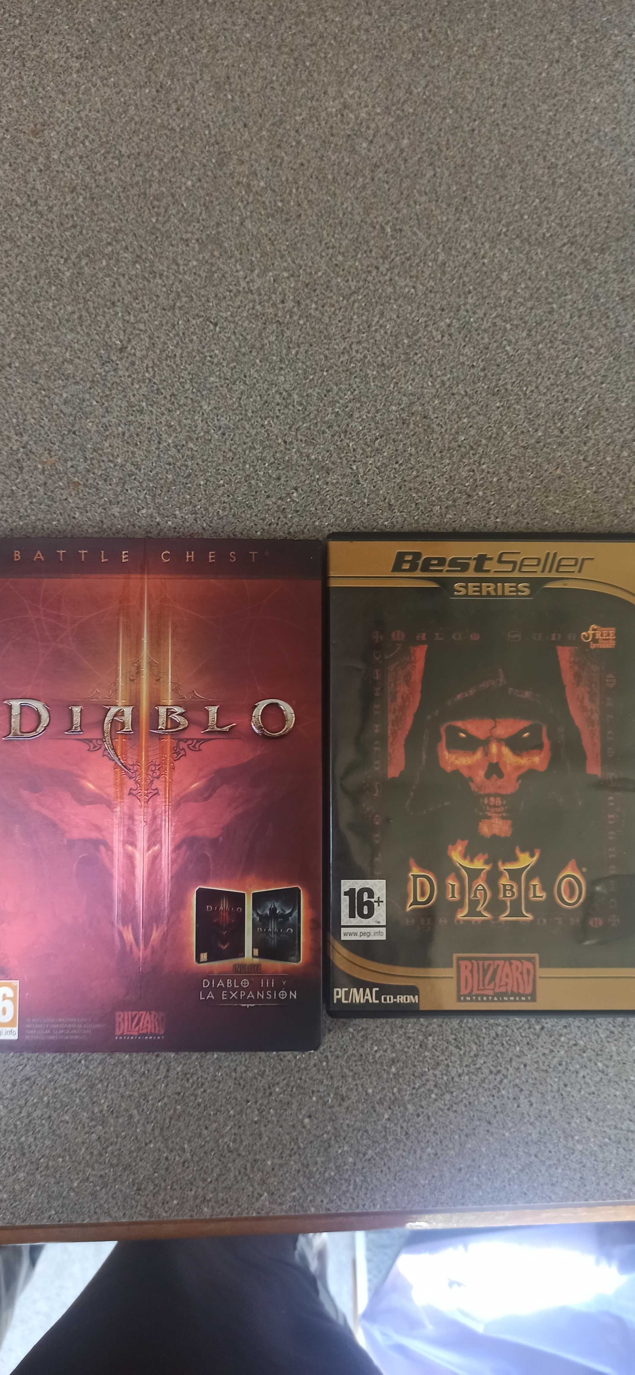 Jogos diablo II e III