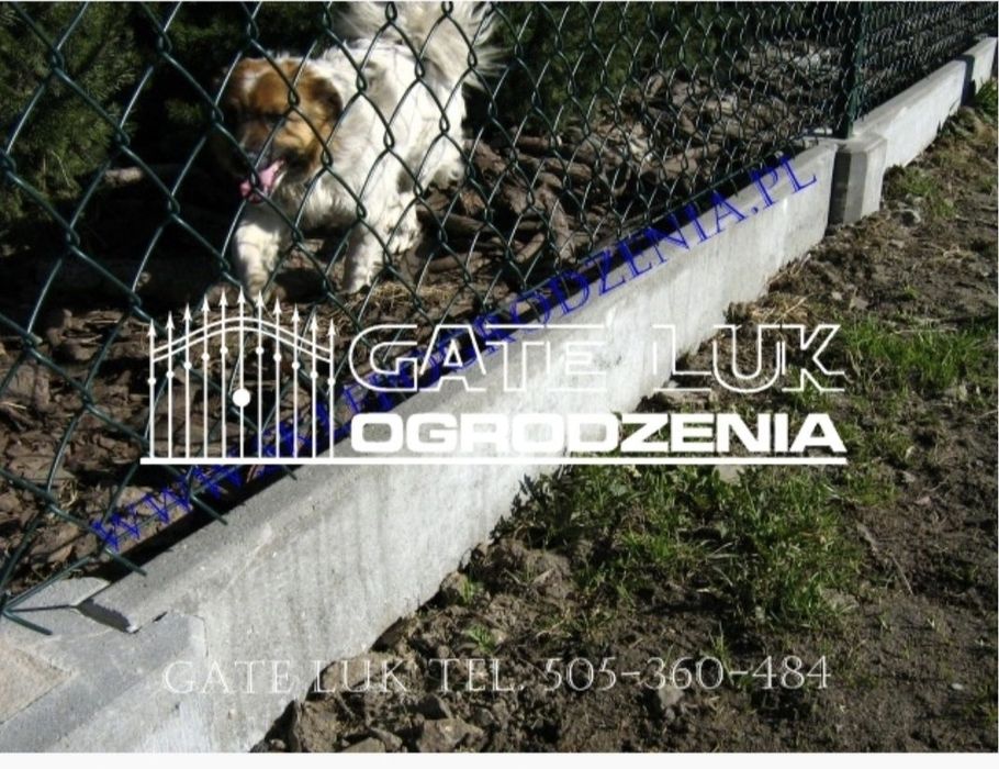 Słupek betonowy 220cm 9x8cm do siarki ,do ogrodzenia,do sad