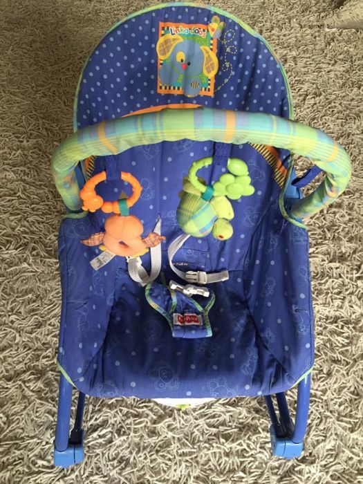 Leżaczek bujaczek fisher price