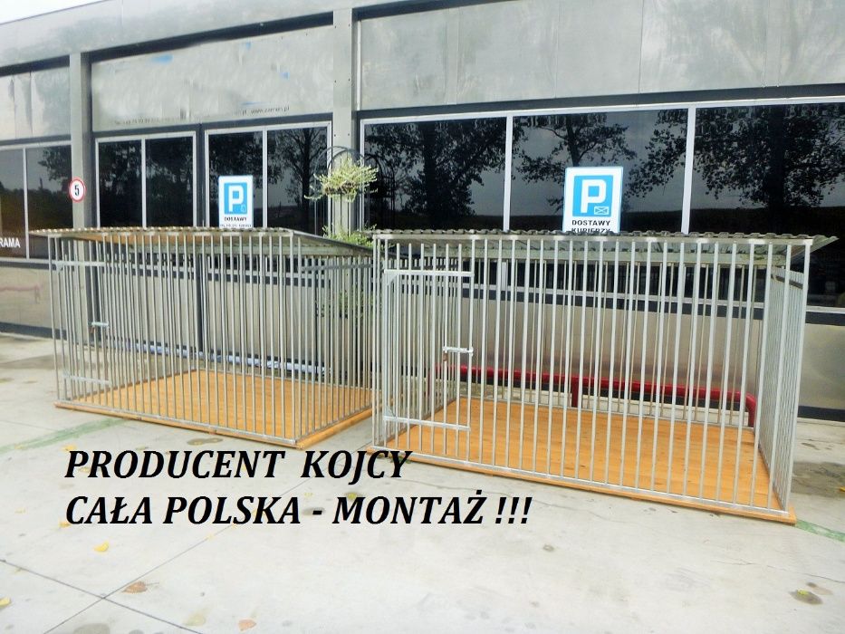 Kojec dl psa KOJCE DLA PSÓW Zagroda Klatka BOKS Cała Polska SZYBKO!