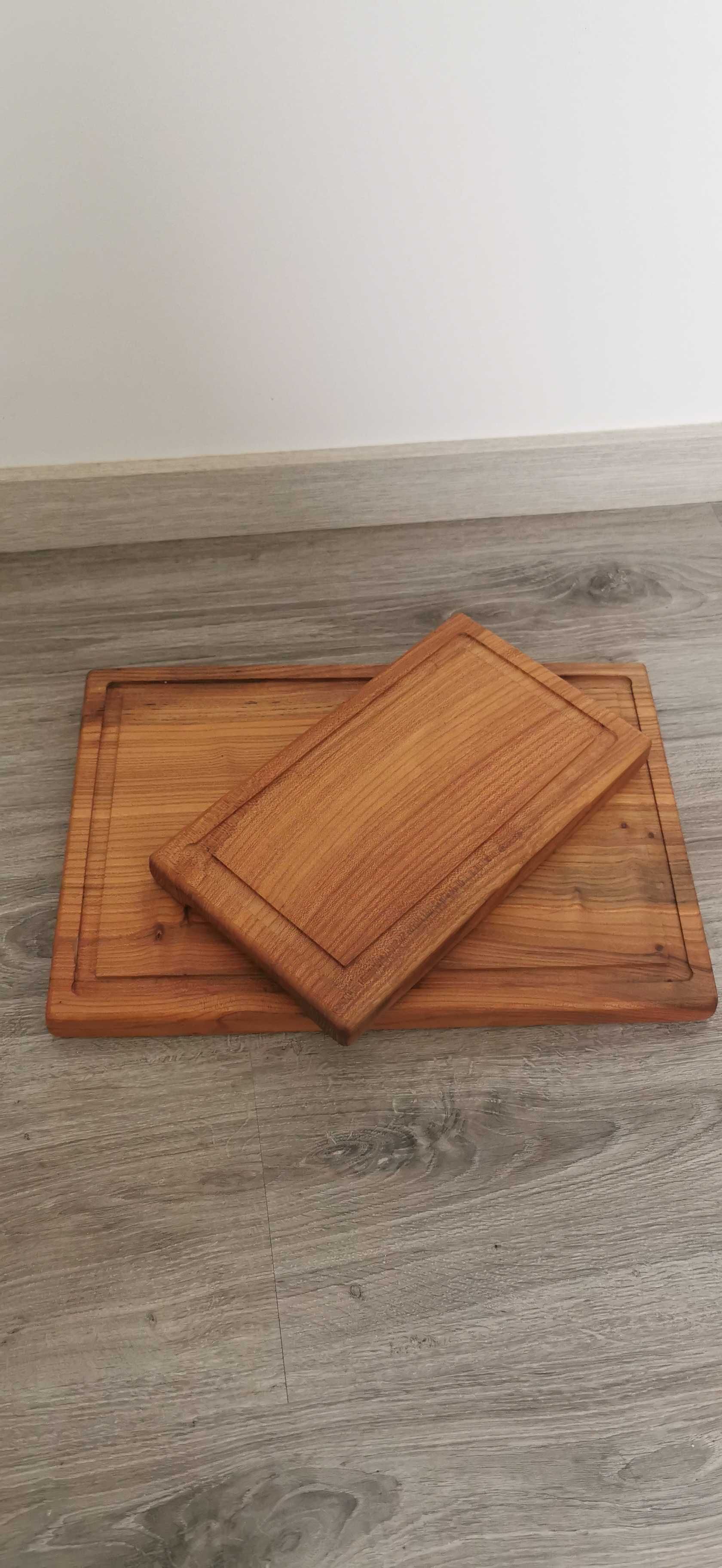 Conjunto 2 tábuas de cozinha em madeira