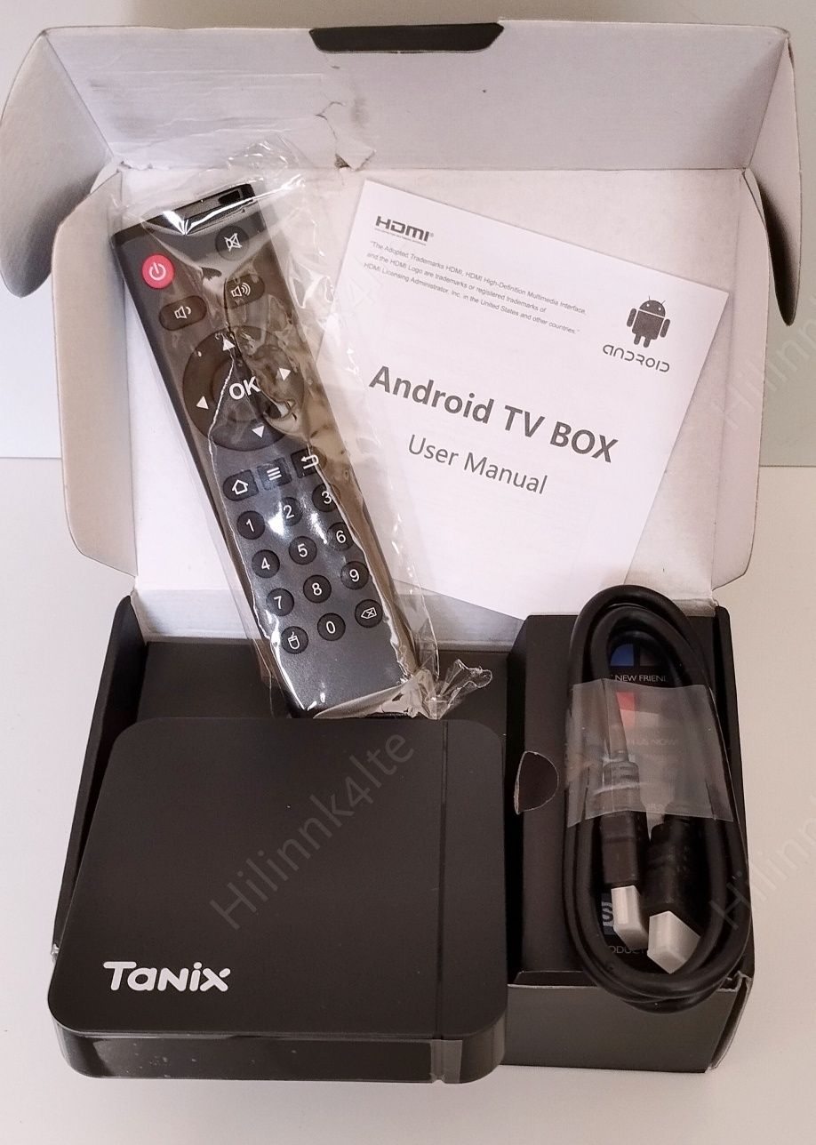 Оригинальная ТВ IP приставка Tanix W2 Android 11 Amlogic S905W/4/32Gb