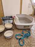 Лоток и миски для кота. САМОВЫВОЗ.