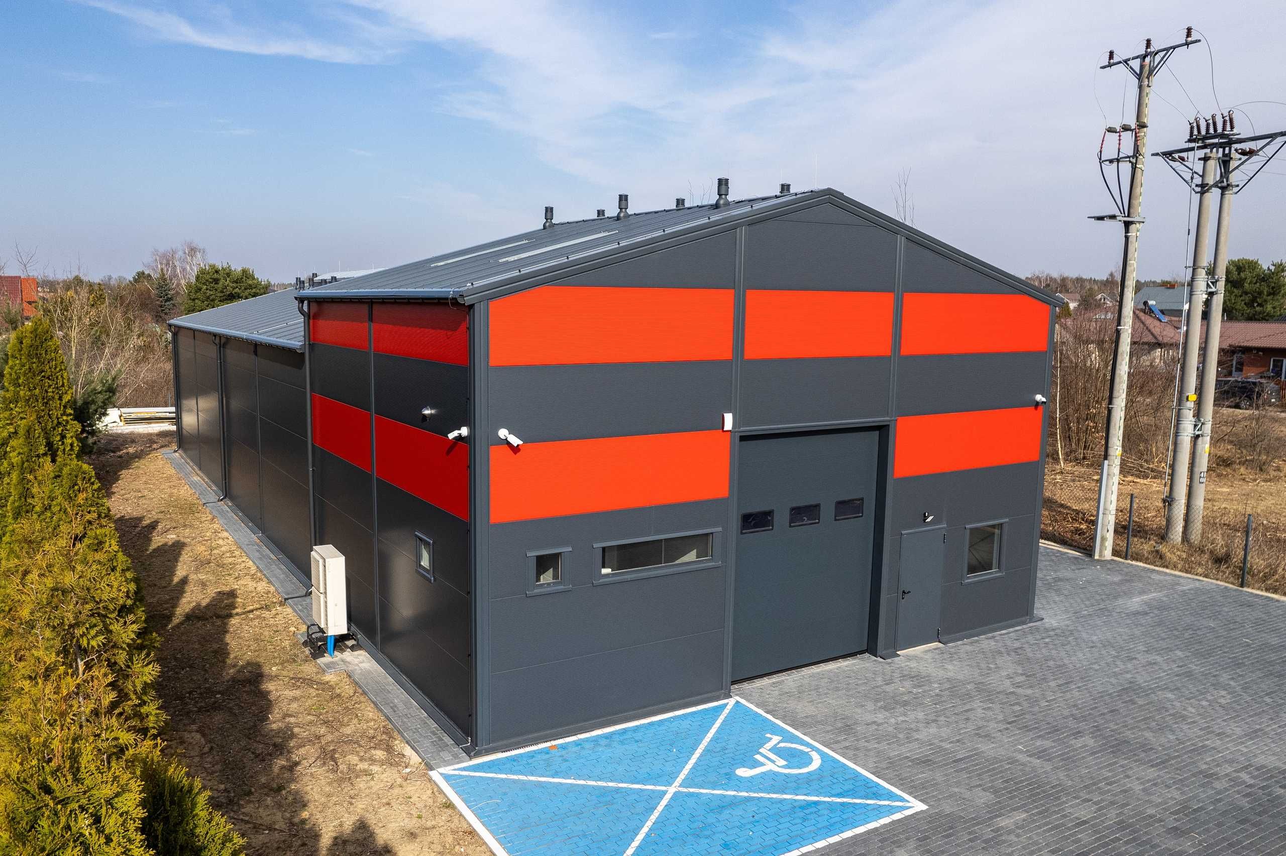 Hala Ocieplana 14x30x5m Produkcyjna Magazyn PIR Stalowa 420m2