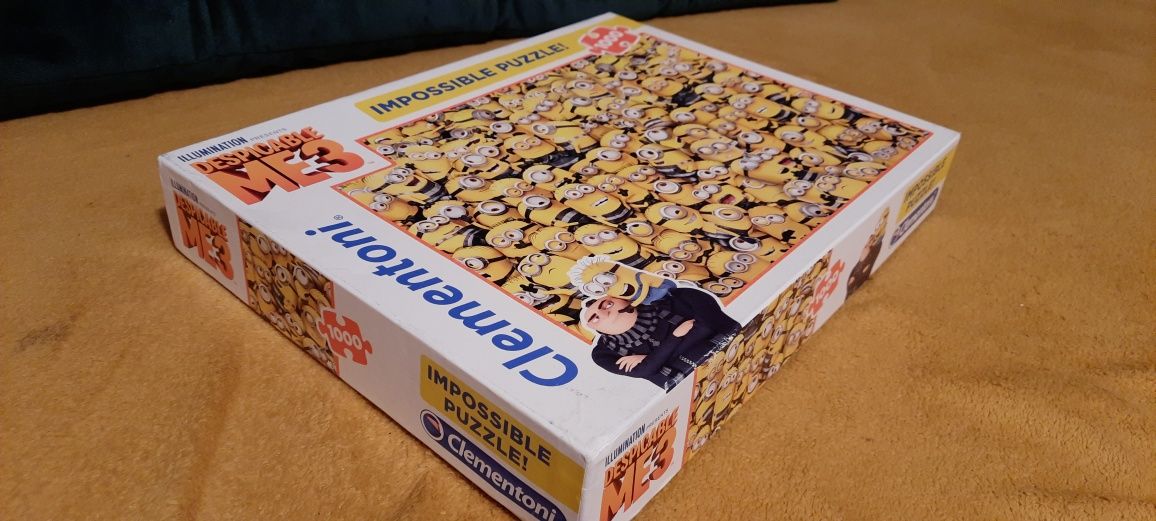 Niemożliwe puzzle 1000 el. Minionki