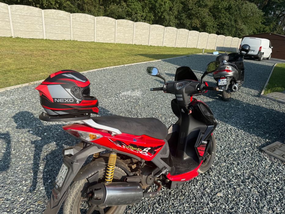 SKUTER KYMCO SUPER 8 SPORT  dopiero 4800 km Super Stan Rok2011 Zamiana