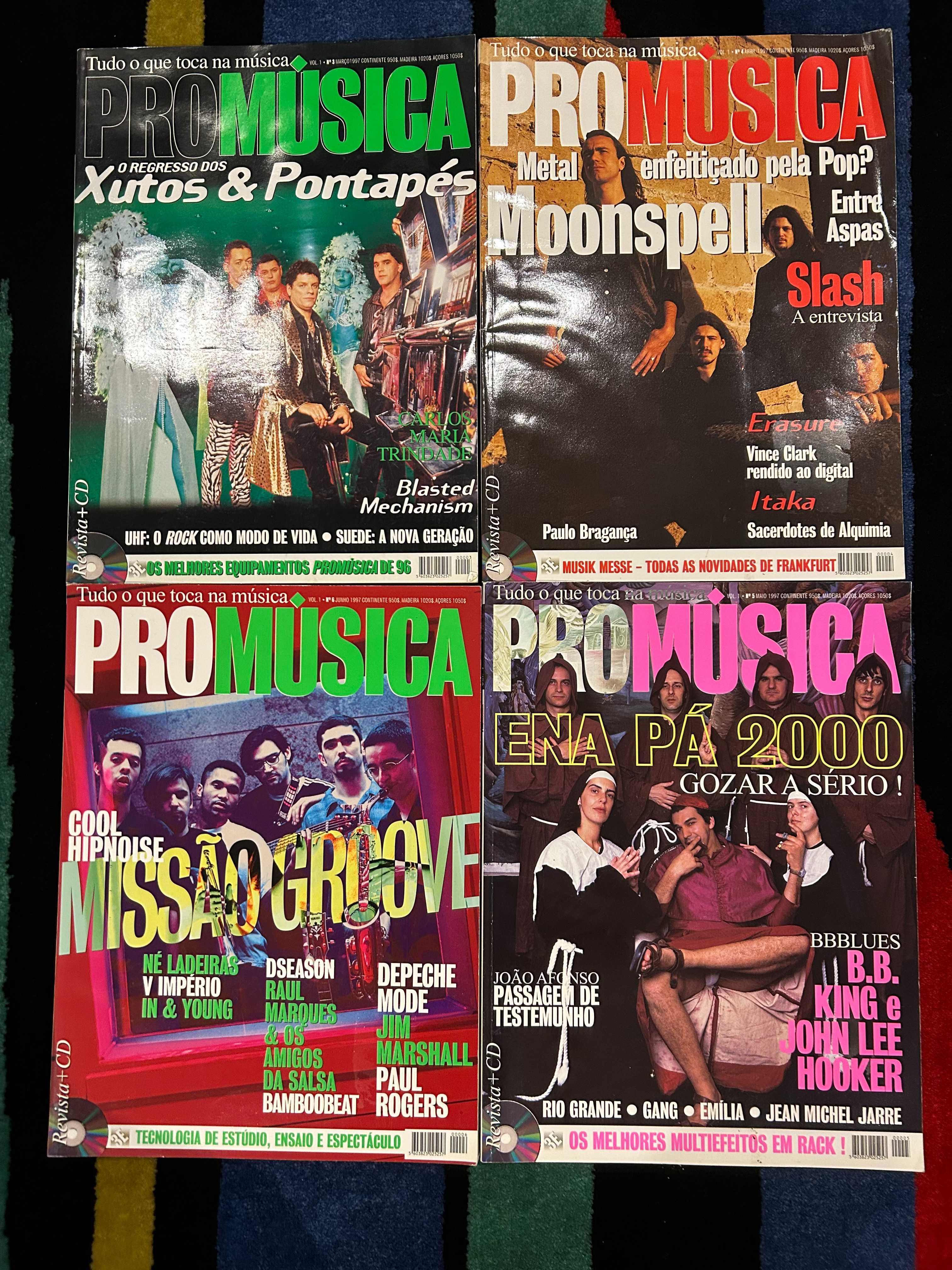 Revistas Pro Música - 4 números