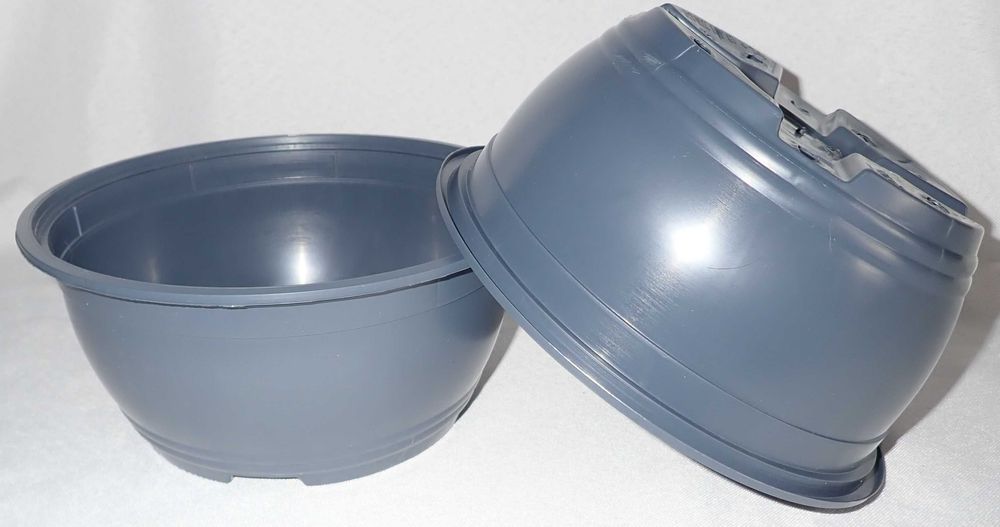 Miski na chryzantemy 20cm 2,2 L Misy chryzantemówki antracyt