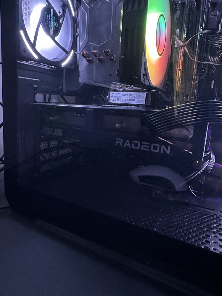 Обменяю видеокарту rx6600 asus dual
