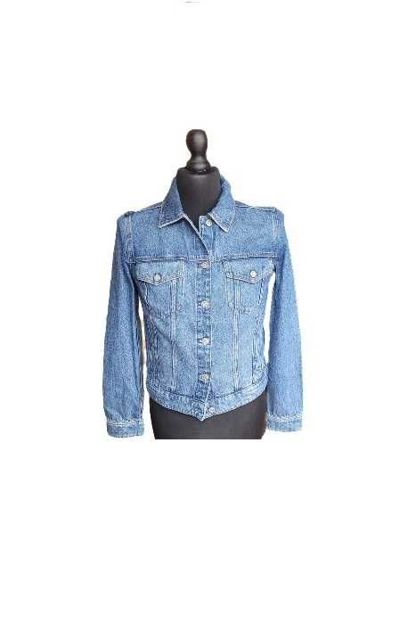 Damska kurtka jeansowa, katana. Rozmiar M.