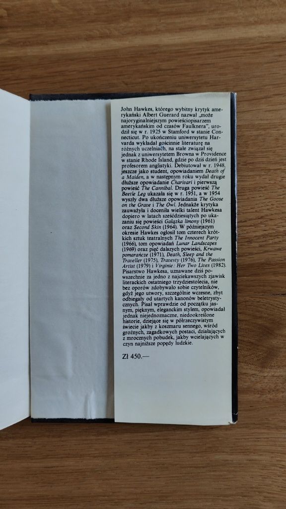 John Hawkes Gałązka limony. Krwawe pomarańcze.