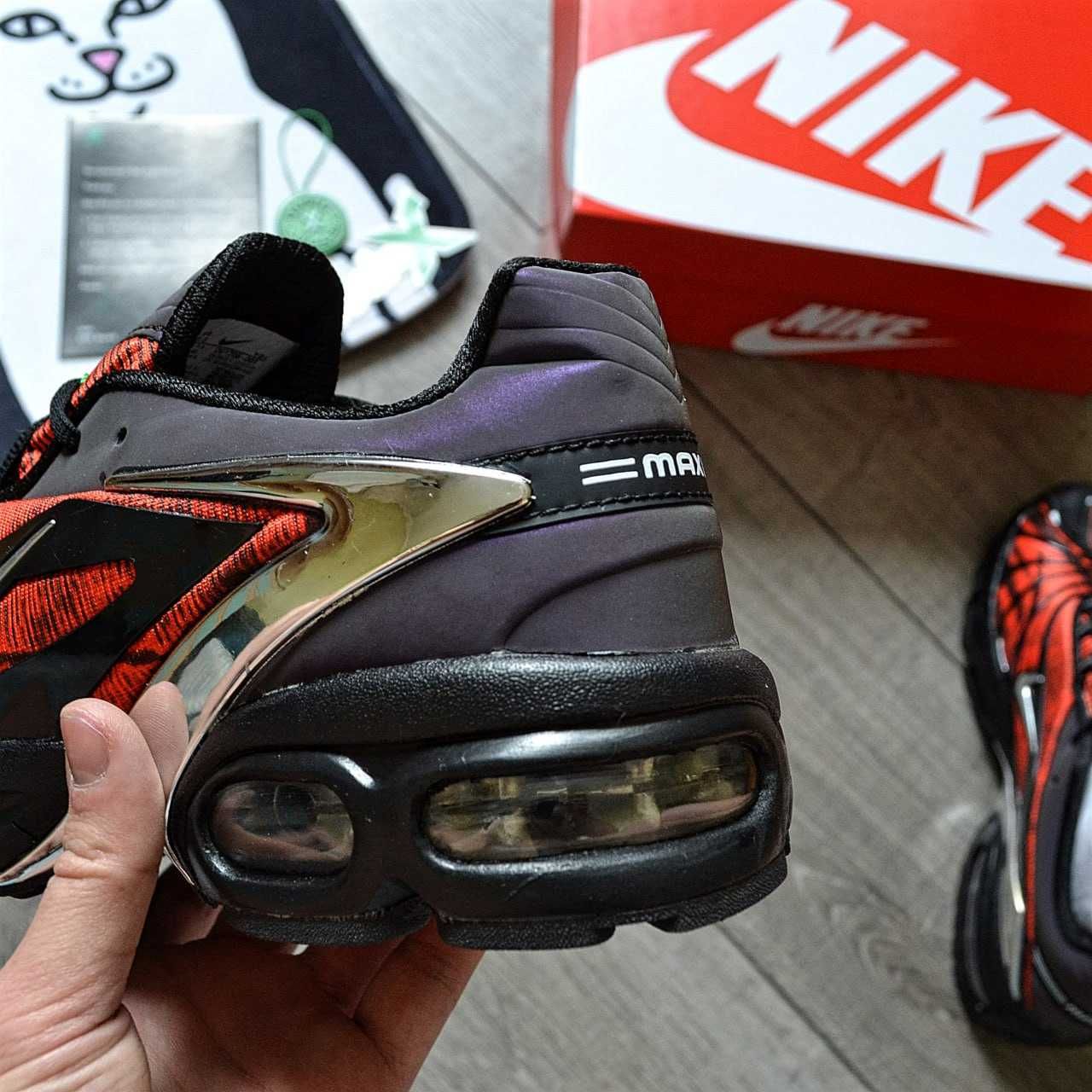Чоловічі кросівки  Skepta x Nіке Air Max Tailwind 5 червоний 0624 ТОП