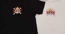 2 t-shirts de One Piece do Burger King