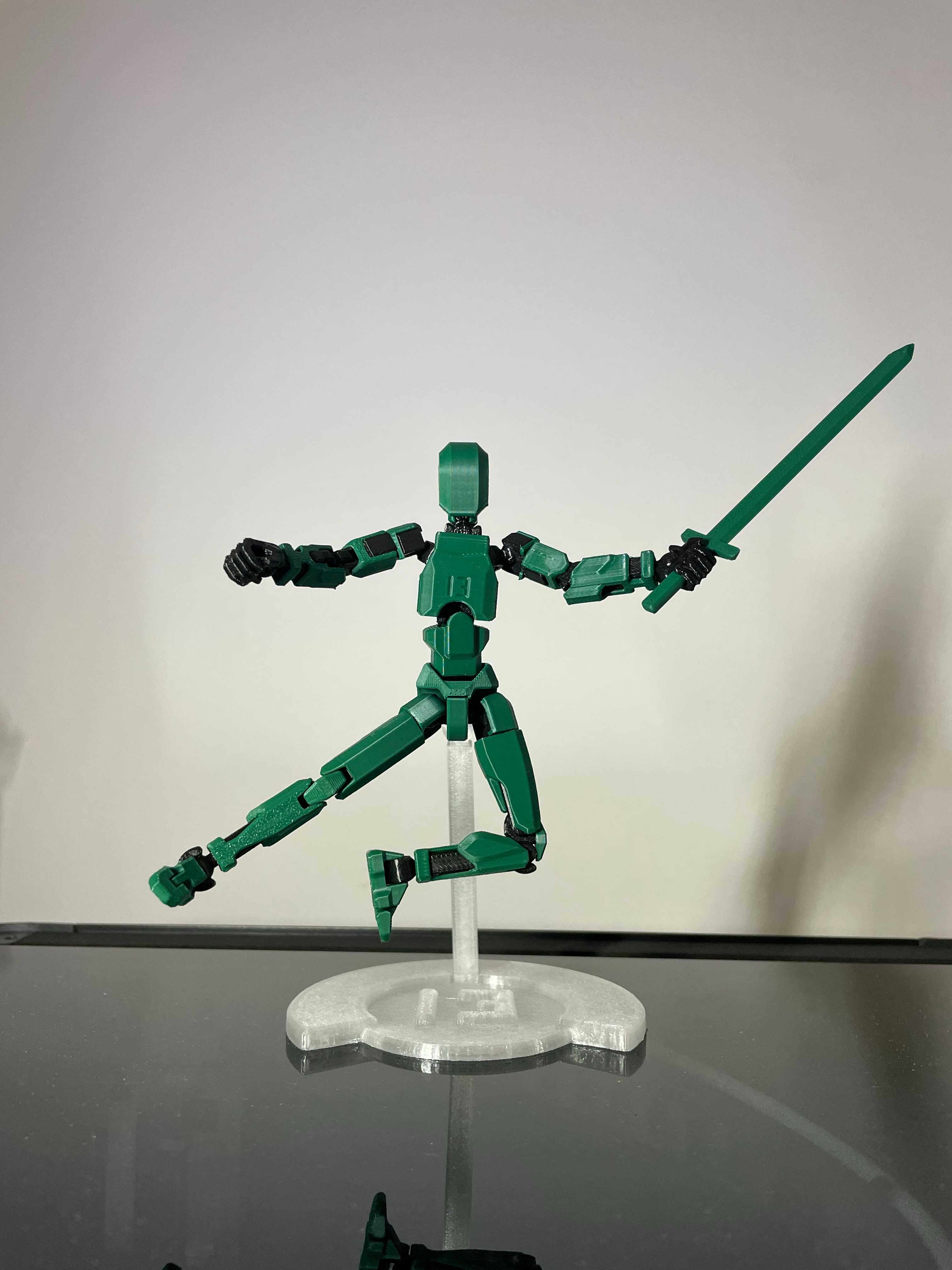 DUMMY 13 ruchoma figurka robot, druk 3D
