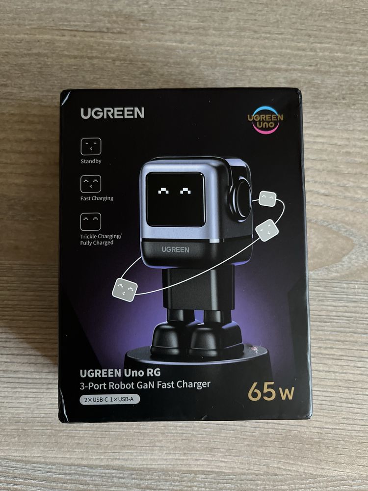 UGREEN GaN CD361 65W швидка зарядка