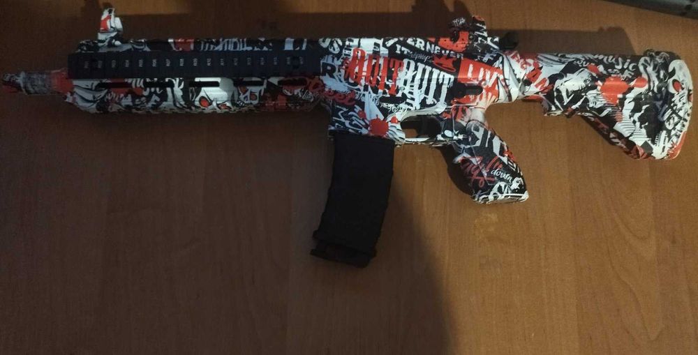 Дитячий Іграшковий Гель Бластер на Орбізах Автомат М416