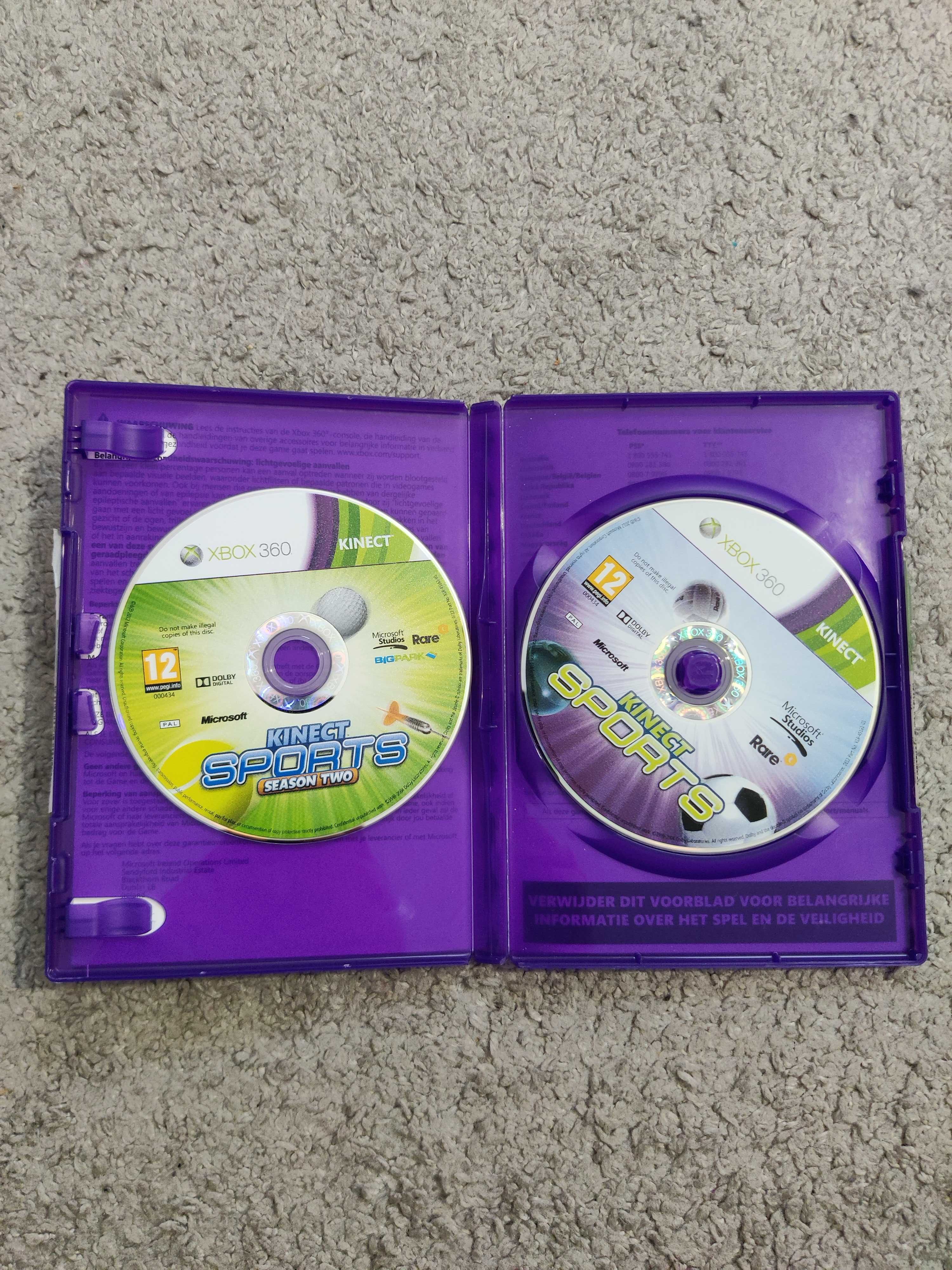 Gra Xbox 360 / Kinect sport i kinect sports 2 ( język polski) - 2 gry