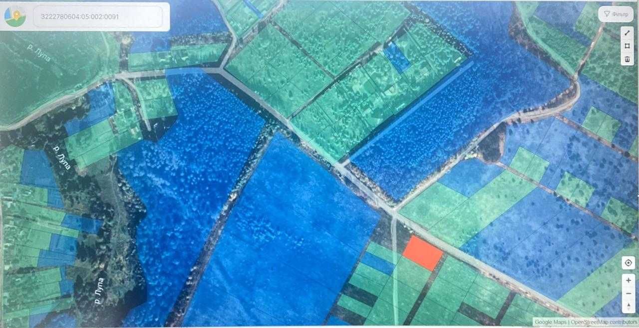 Вигідно продам простору ділянку 24 сотки під забудову в селі Лубське