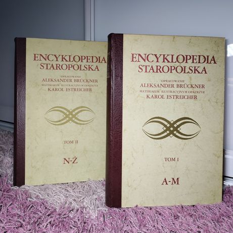 Encyklopedia staropolska Tom I i II Aleksander Brückner twarda oprawa