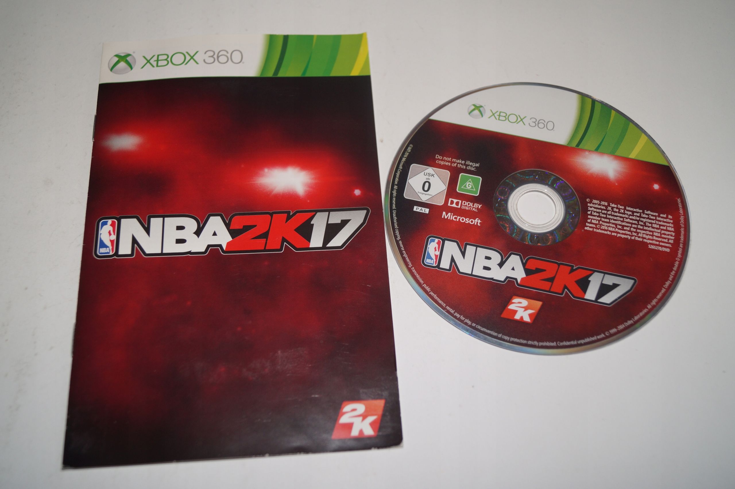 Nba 2K17 Microsoft Xbox 360
