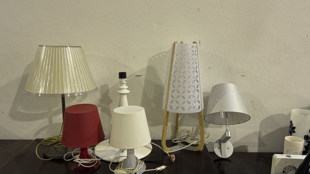 Vários caanderios e ilumincação