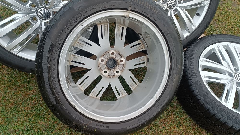 Kola zimowe 19 cali  5x112 + opony Continental 235/50r19 xl