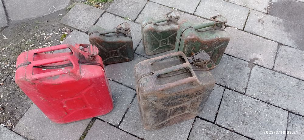 Kanistry PRL 20l, 10l, 5l