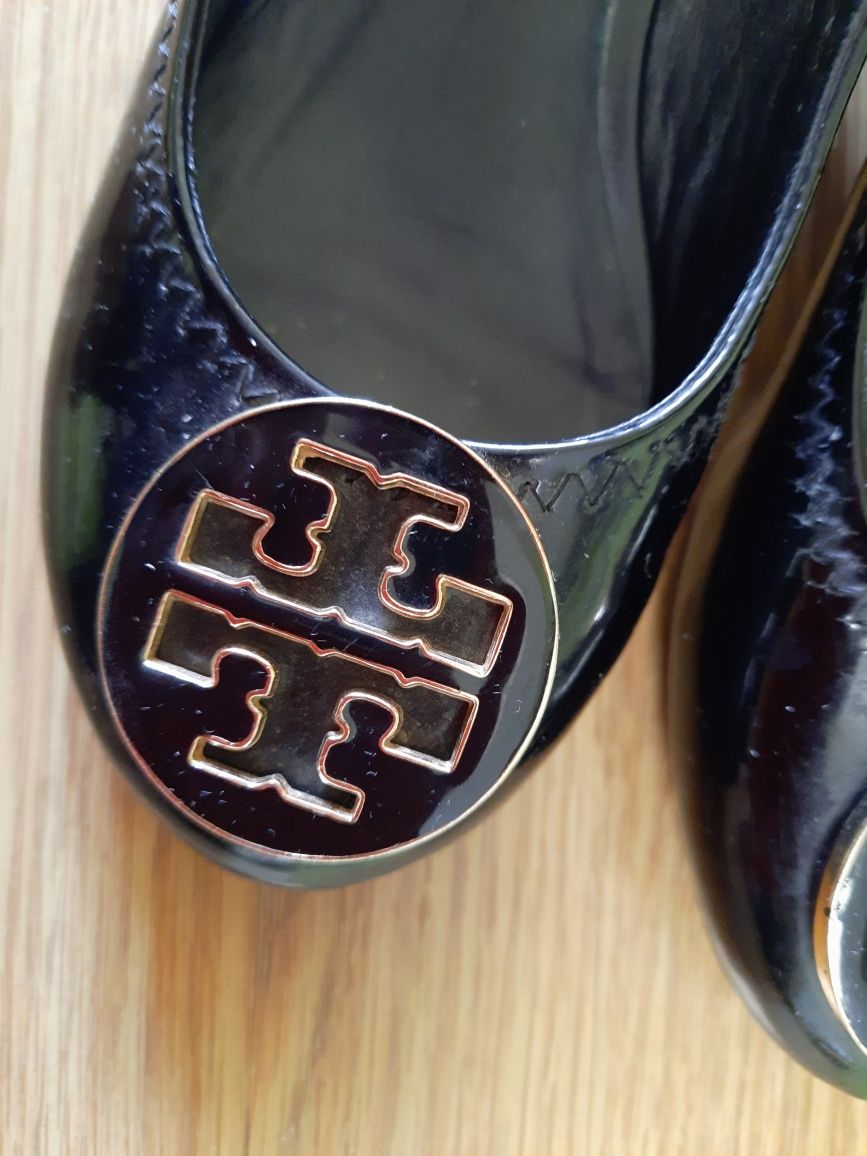 Buty półbuty damskie skóra Tory Burch  35- 36