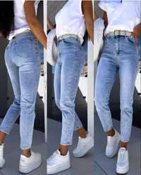 Jeansy mom fit M 38 PS