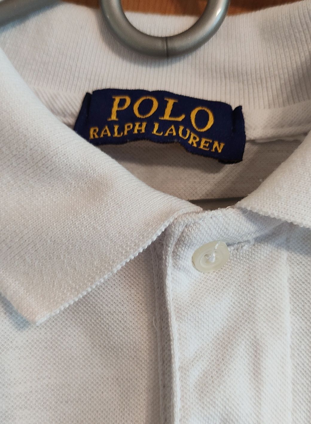 Ralph Lauren koszulka polo biała XL