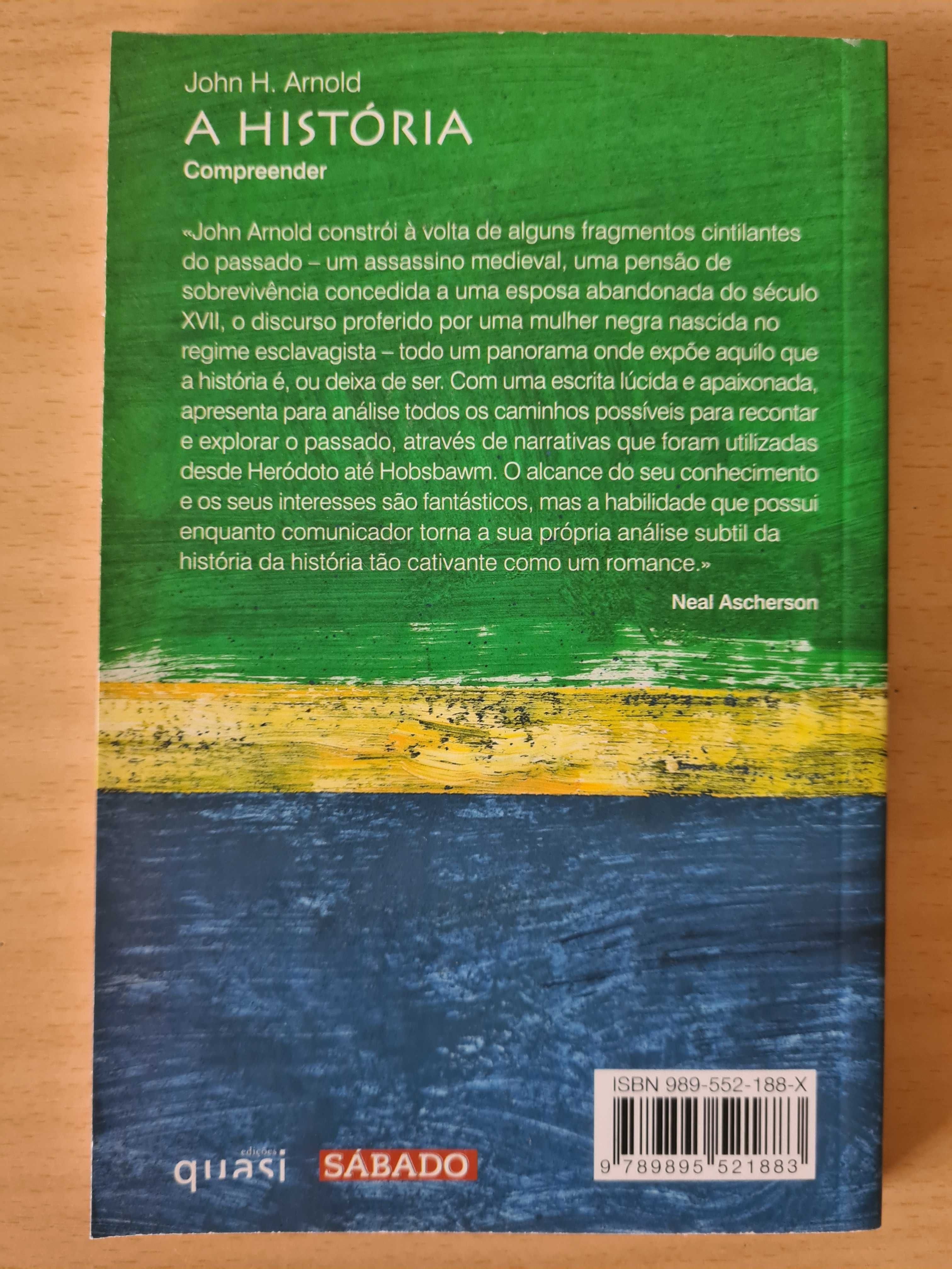 Livro "Compreender a História" de John H. Arnold
