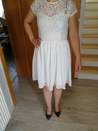 Sukienka biała, 38