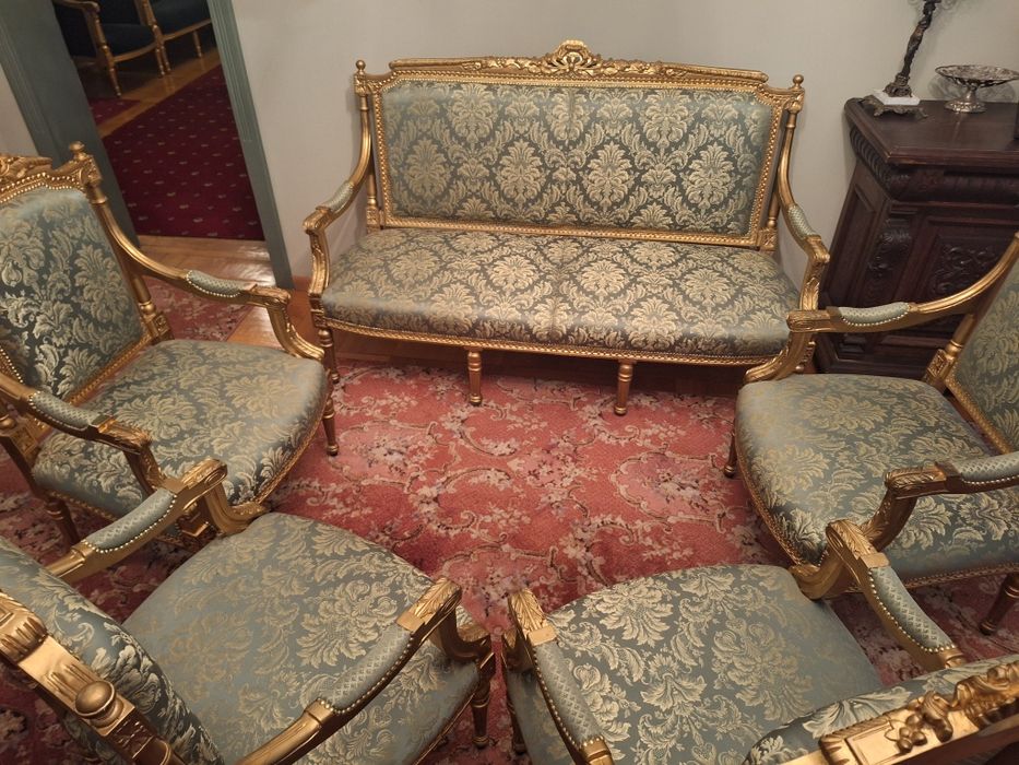 Piękny zielony komplet