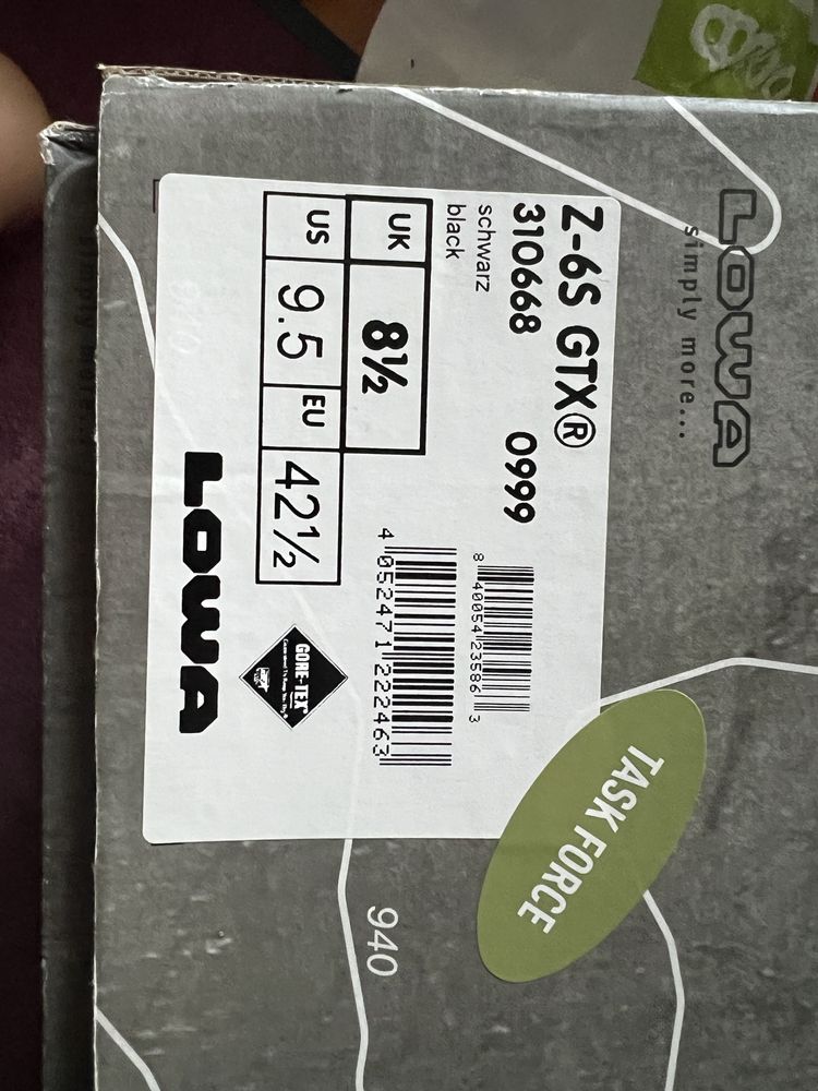 Черевики ботинки LOWA Z-6S GTX