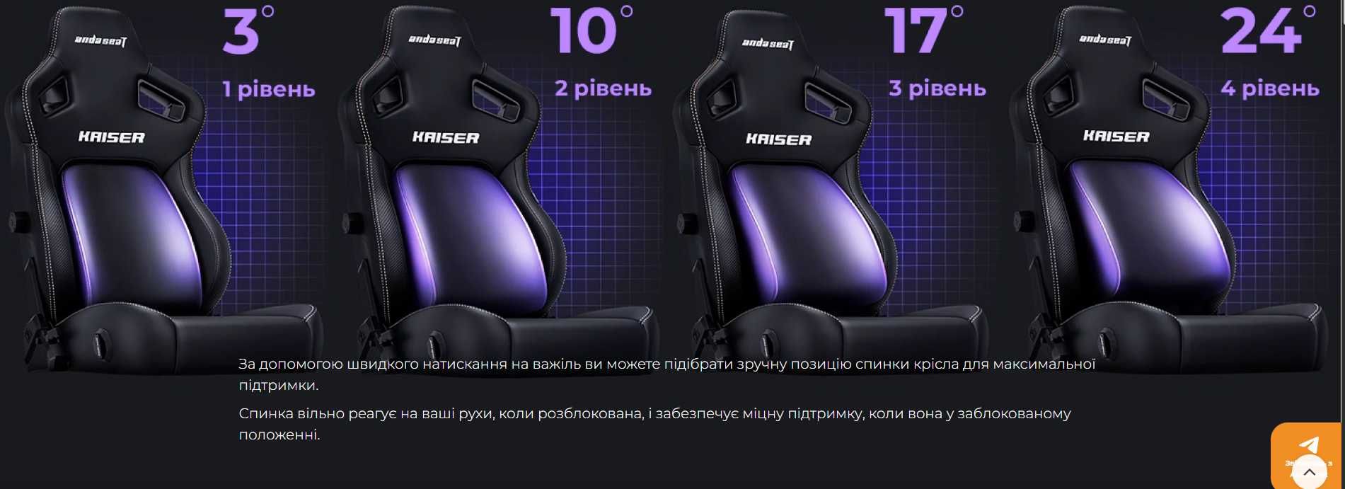 Продам шикарное кресло Kaiser 4 Anda Seat