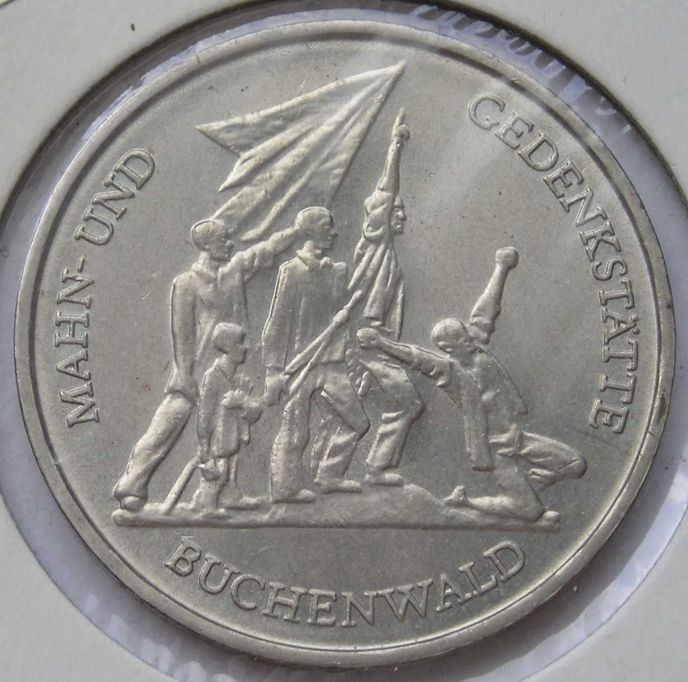 Niemcy NRD DDR 10 marek 1972 - Konzentrationslager Buchenwald - st 1/2