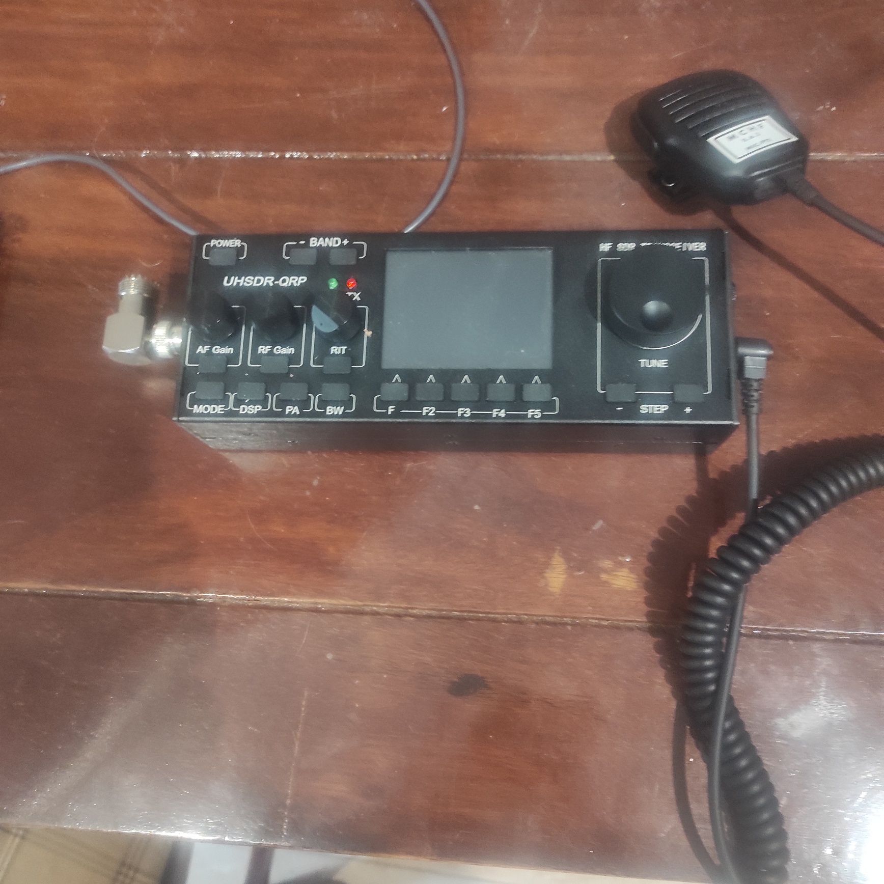 Sdr radio  z TRX sdr Monka