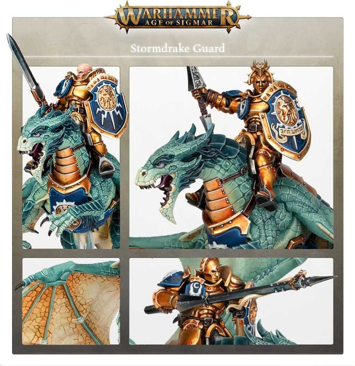 Warhammer Age of Sigmar Stormcast Eternals Knights-Draconis
