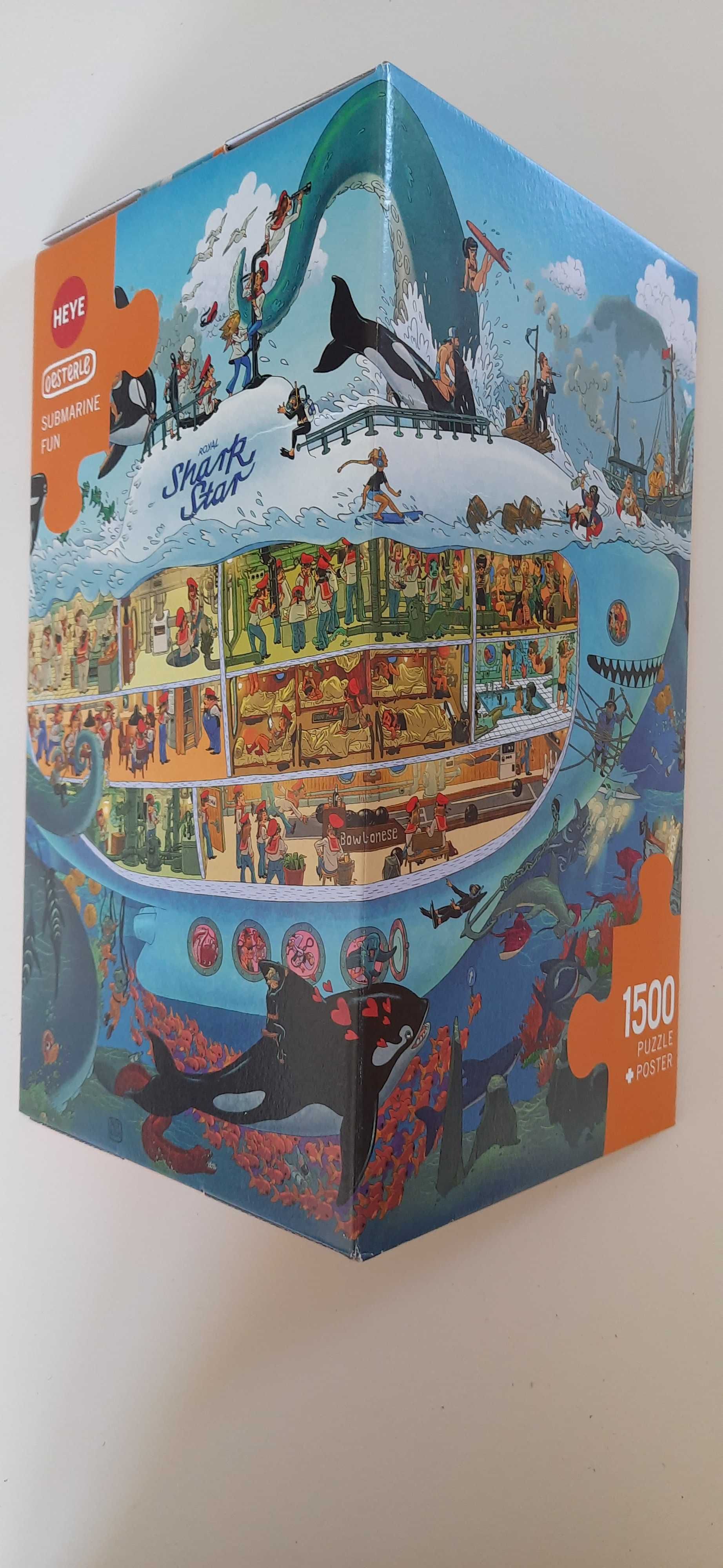 Heye - Oesterle, Submarine Fun Puzzle 1500